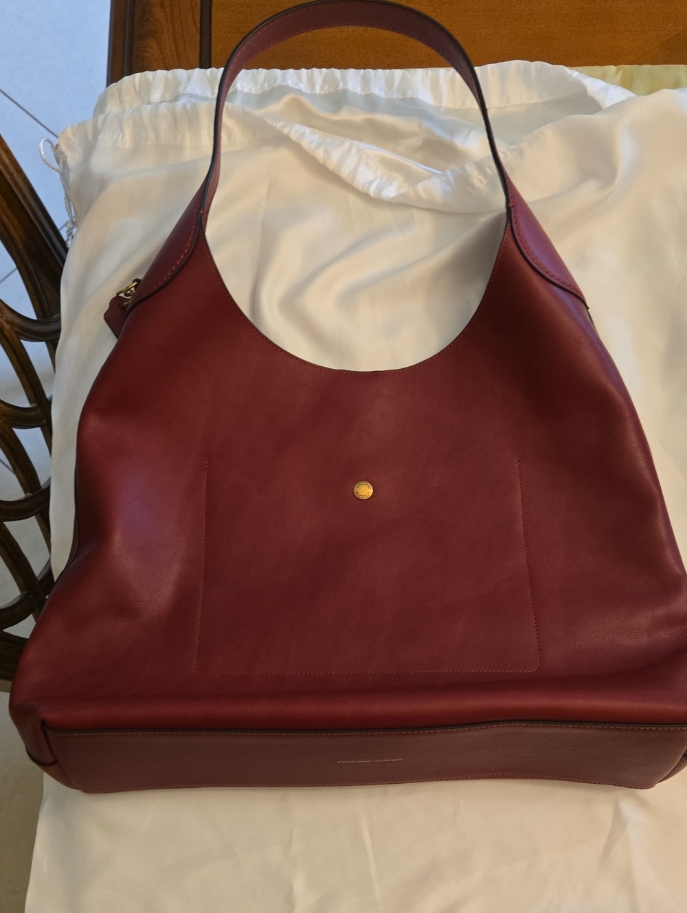 NWOT Merlot Coach Brooklyn 39 Shoulder Hobo Bag - Picture 13 of 14